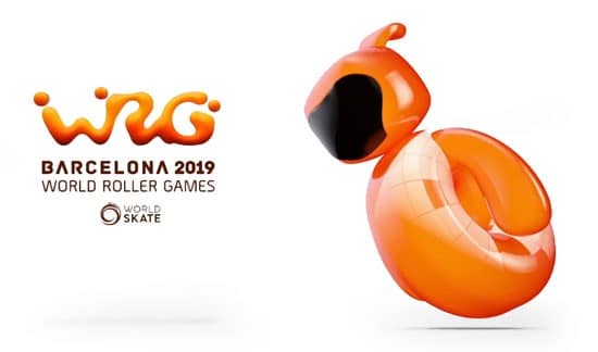 mascotte world roller games 2019