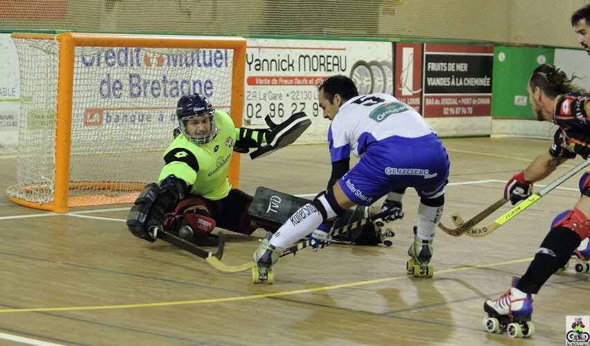 Coupe d&rsquo;Europe de rink hockey 2016-2017 : Dinan-Quévert craque en première période