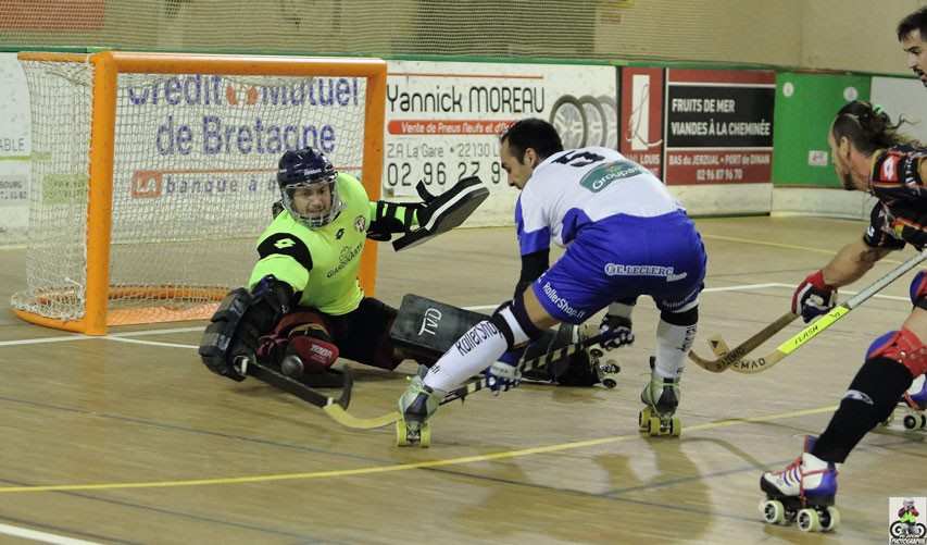 match 2eme journee poule euroligue rink hockey 2016 dinan forte