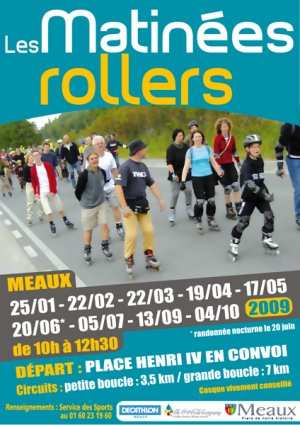 Matinées roller 2009 à Meaux (77)
