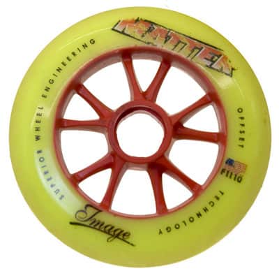 Test roues Matter Image Jaune 110 mm F1110