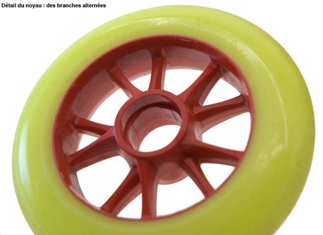 Test roues Matter Image Jaune 110 mm F1110