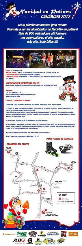 Navidad en patines Canariam 2012