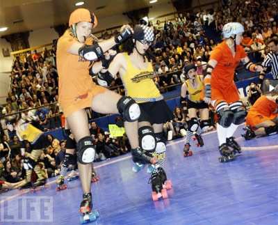 The Girls of Roller Derby