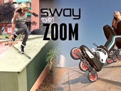 Mery Muñoz double la mise en Powerslide Zoom Pro et USD Sway skates