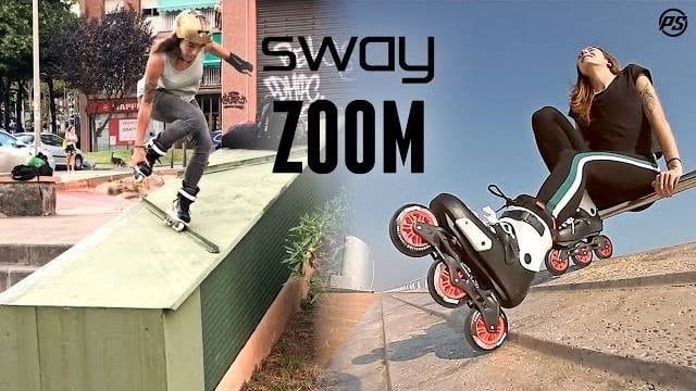 Mery Muñoz double la mise en Powerslide Zoom Pro et USD Sway skates