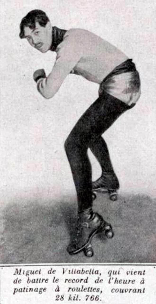 Miguel de Villabella en 1912 Miguel de Villabella en 1912