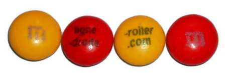 Délire : des M&Ms Ligne Droite