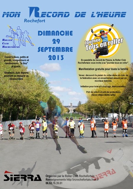 « Mon record de l&rsquo;heure » à Rochefort (17)