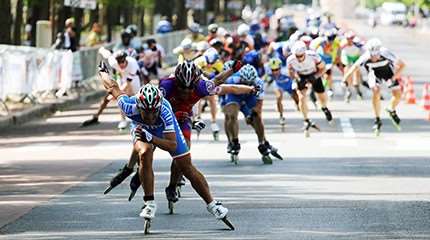 Roller Marathon de Dijon : festival tricolore au mondial master