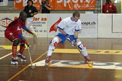 Match de rink hockey France Angola en 2007