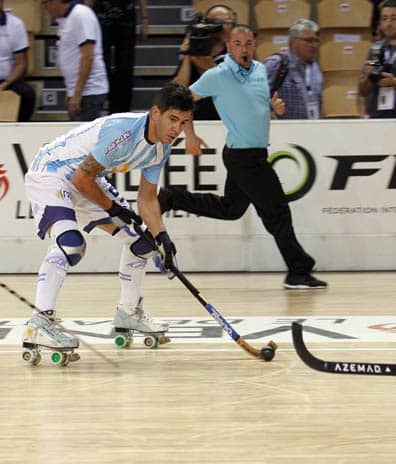 Xavier Bleuzen au mondial rink hockey 2015