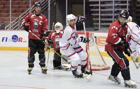 Mondial roller-hockey : La France s&rsquo;impose facilement face à la Lettonie