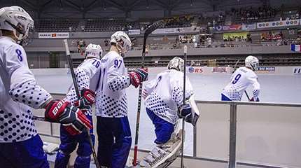 Mondial de roller-hockey 2014 : doublé tricolore pour la première journée