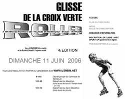 Glisse de la Croix verte annulée (95)