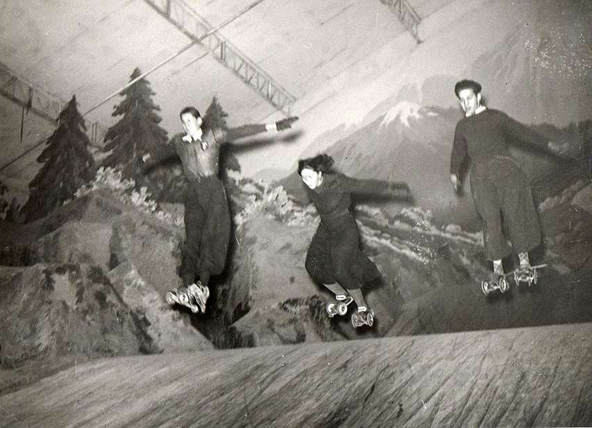 Le mont Fulgur au Skating de Paris en 1938 (archives de Sam Nieswizski) Le mont Fulgur au Skating de Paris en 1938 (archives de Sam Nieswizski)