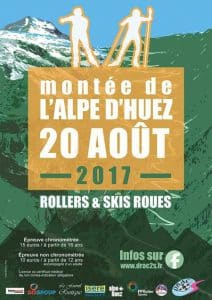 Montée de l'Alpe d'Huez 2017 en roller et rollerski (38) @ | Bourg-d'Oisans | |