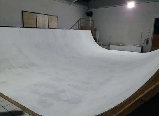 La rampe du Montpellier Indoor Park