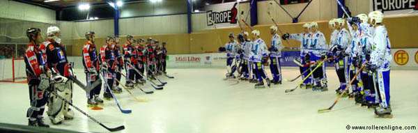 Championnat de France N1 roller-hockey 2005 : Montpellier corrigé par Rethel