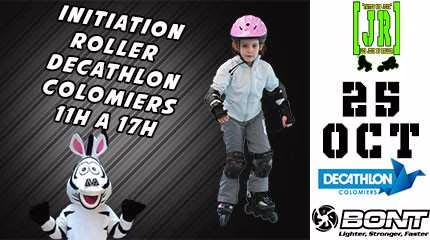 Jeux du Roller Midi-Pyrénées: initiation roller à Décathlon