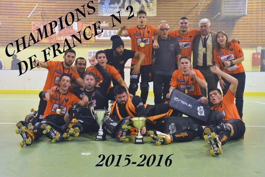 Finales N2 : Noisy est champion de France N2 de rink hockey 2016 devant un Poiré-Roller flamboyant