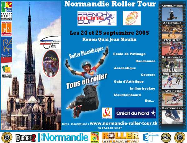 Retour sur la première édition du Normandie Roller Tour 2005