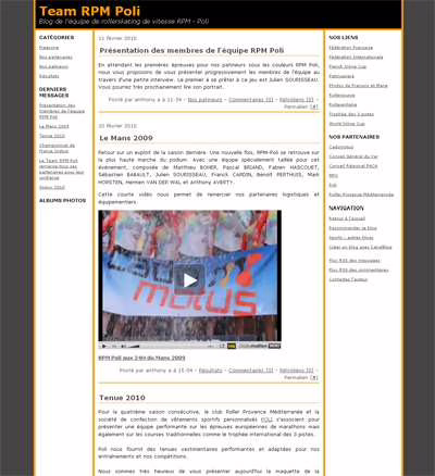 Web : nouveau blog de RPM Poli