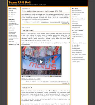 Web : nouveau blog de RPM Poli