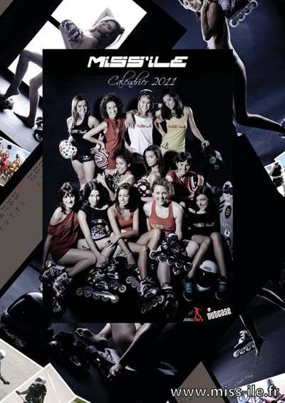 Nouveau calendrier Miss&rsquo;Iles 2011