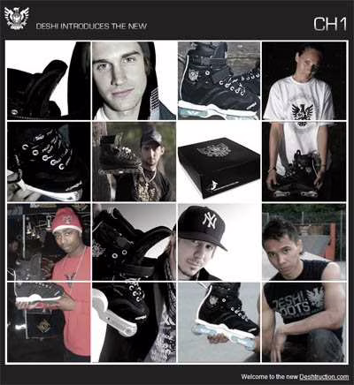 Web : nouveau site de Deshi