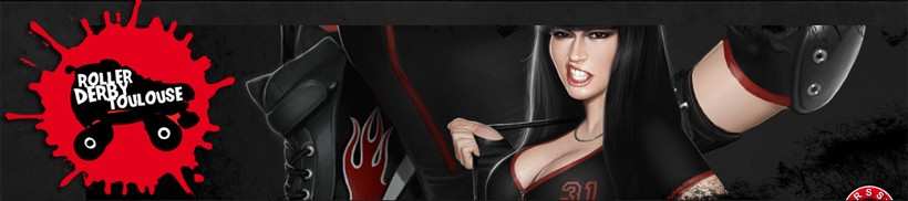 Nouveau site pour le Roller Derby Toulouse©