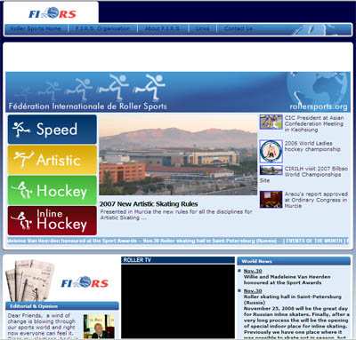 Web : un nouveau site pour la FIRS fin 2006