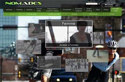 Web : Nomades refait son site