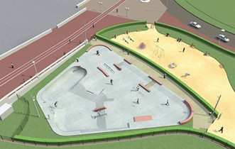 Dieppe : le skatepark dévoilé (76)