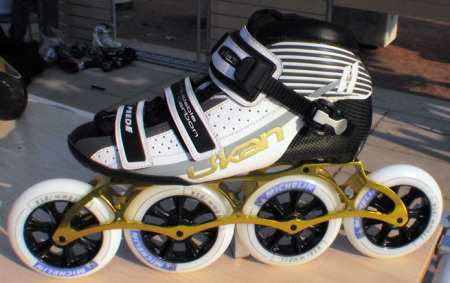 des patins de vitesse chez Michelin en 2009