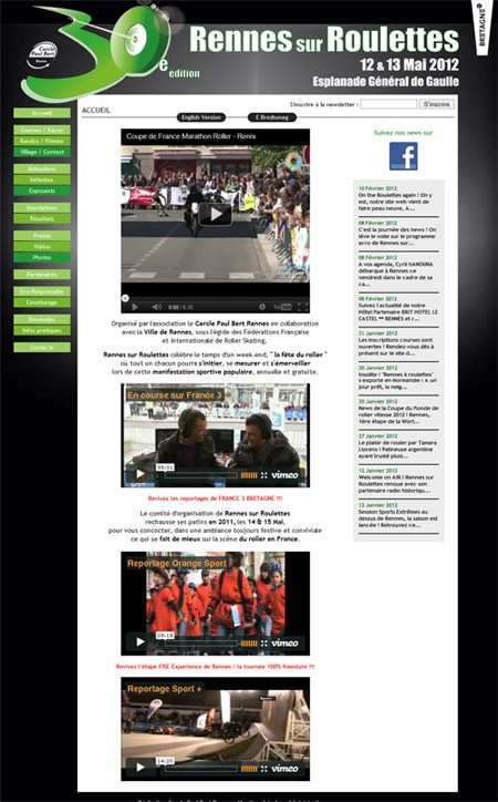 Le site Web de Rennes sur Roulettes fait peau neuve
