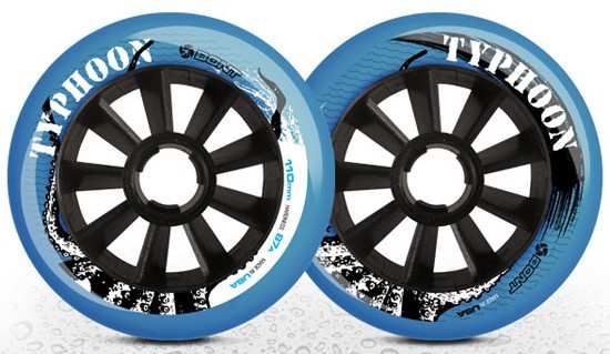 Nouvelle roue pluie Bont Typhoon