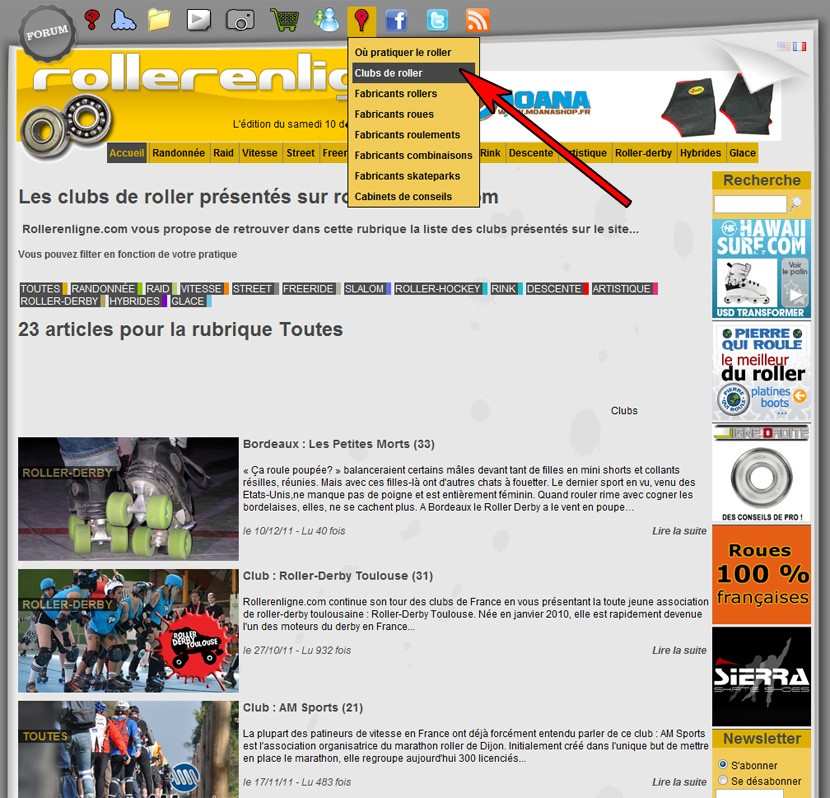 Une nouvelle section « clubs » sur ReL