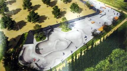Spot : le skatepark de Nîmes (30)