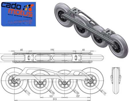 nouvelles platines cado motus 100 110mm 2008