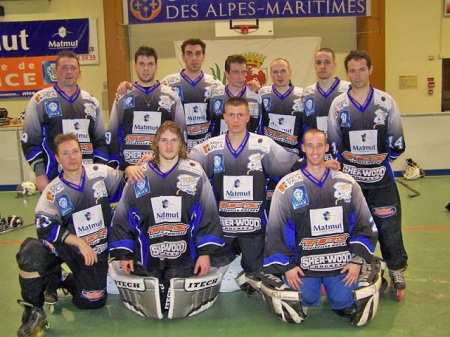 Championnat de France N2 Roller hockey 2007 : Nice Roller Attitude reçoit Tarbes