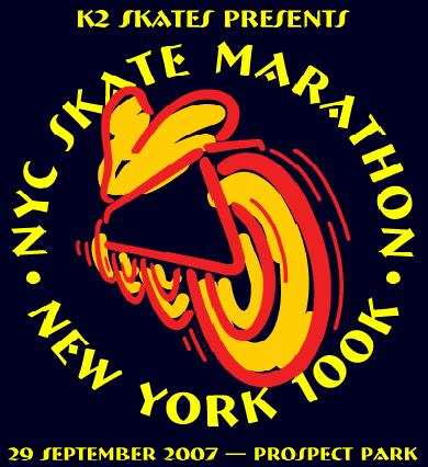 Marathon roller et 100 km de New-York 2007 (USA)