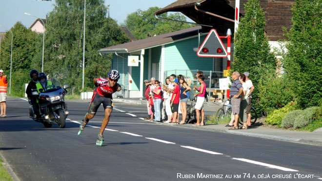 Ruben Martinez seul en tête pour Bont Enduro Team