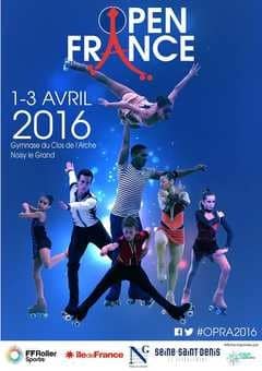 Open de France de patinage artistique 2016 à Noisy-le-Grand (93)