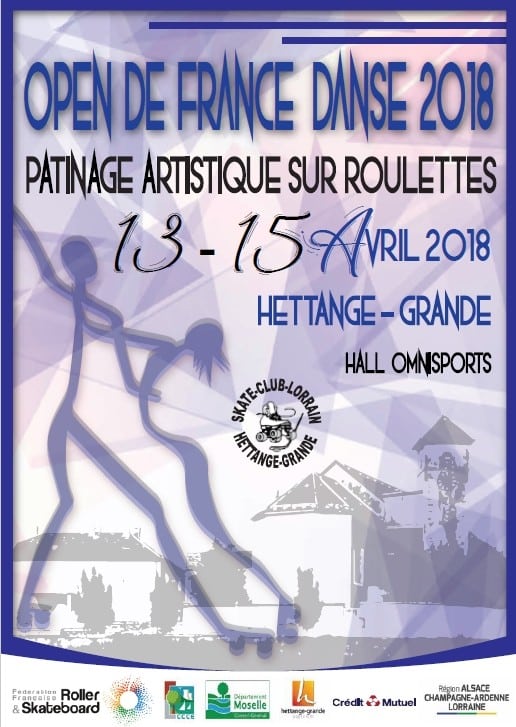 1er Open de France de patinage artistique sur roulettes 2018 à Hettange-Grande (57)