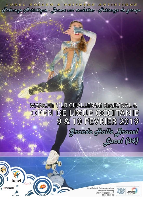 Open de Ligue Occitanie 2019 de patinage artistique sur roulettes à Lunel (34)