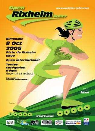 Open International de roller de vitesse 2006 à Rixheim (68)