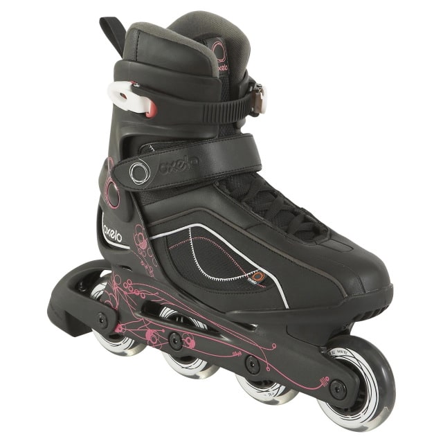 Oxelo FIT3 Femme noir/rose 2008 (fr)