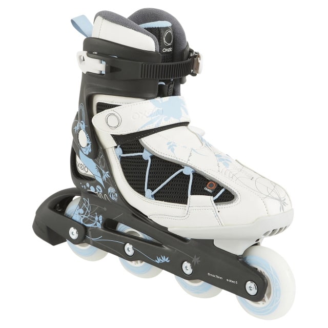 Oxelo FIT5 Femme blanc/bleu 2008 (fr)