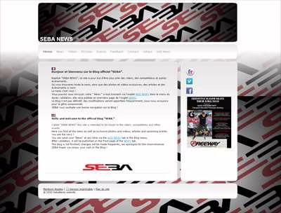 Web : nouveau blog Seba